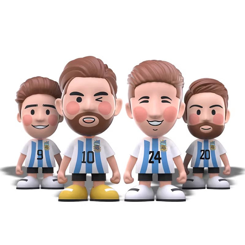 Argentina AFA Messi & Squad Magnetic Figures (4-Pack)